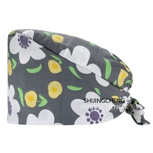 6 Gorros Quirúrgicos Tipo Bouffant para Mujer, Forrados de Satén, Gorros Quirúrgicos Ajustables para Mujer, Gorros Quirúrgicos para Mujer - Product Image 3