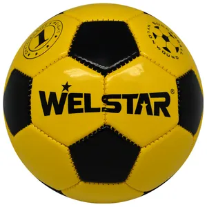 Welstar Personalizar Impresión LOGO Entrenamiento Partido tamaño 5 Balón de fútbol Logotipo personalizado Balón de fútbol