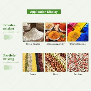 Machine à mélanger les poudres 3D multidirectionnelle pour ingrédients en poudre de protéines de lactosérum à petites granules et assaisonnements - Product Image 6
