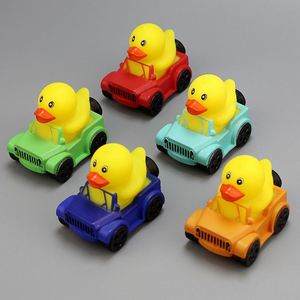 Jouets de bain en caoutchouc personnalisés imprimés pour bébés, canards promotionnels pour enfants, jouet de baignoire unique avec motifs amusants - Product Image 4
