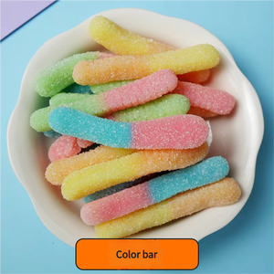 Gomitas de Goma Agridulces de Doble Color al por Mayor, con Forma de Gomitas de Oso, Sabor a Menta y Frutas, Bolsas a Granel de 2.5kg, Certificadas Halal - Product Image 4