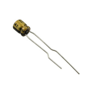 UMW0G470MDD ผู้จัดจำหน่ายชิ้นส่วนอิเล็กทรอนิกส์ของแท้ตัวเก็บประจุแบบอิเล็กโทรไลต์ชนิดอลูมิเนียม47 µF ±20% 4V แบบใส่รู - Product Image 1