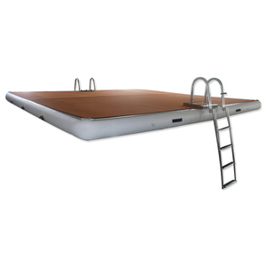 Haute qualité Funsports plate-forme flottante gonflable Dropstitch Jet Ski ponton Dock Drop Stitch Island à vendre - Product Image 2