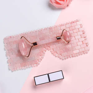 ナチュラルクリスタルスリープビューティーマスクローズクォーツヒーリングフェイシャルヒーリングジェイドアイマスク - Product Image 5