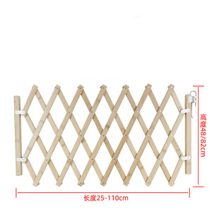 <span class=keywords><strong>Cages</strong></span> pour chiens Intérieur <span class=keywords><strong>Pet</strong></span> Isolation Escalier Porte Clôture En Bois Rétractable Pratique Barrière Sécurité Bébé - Product Image 4