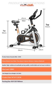 Nouveau Vélo d'Exercice Intelligent Dynamique 2026 avec Résistance Silencieuse Réglable – Équipement de Fitness à Domicile pour Hommes et Femmes - Product Image 6