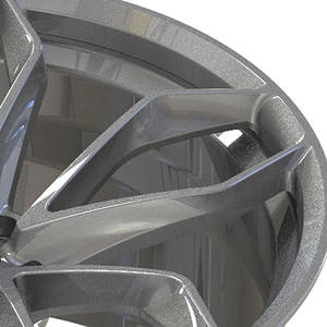 Jantes de voiture en alliage d'aluminium forgées de 21 pouces 5x112, design concave personnalisé en usine, argentées, pour <span class=keywords><strong>Chevrolet</strong></span> # JM7075 - Product Image 6