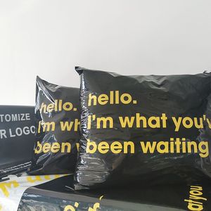 Bolsas de Correo Personalizadas con Logotipo Dorado Rosa para Bolsas de Envío Biodegradables Autoadhesivas, Bolsas de Mensajería Exprés para Calcetines, Zapatos, Piel y <span class=keywords><strong>Embalaje</strong></span> - Product Image 3