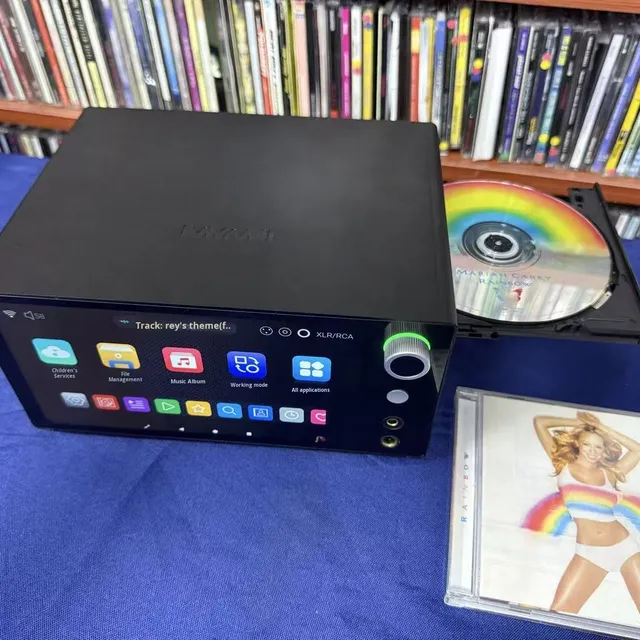Modern Digital Audio Player Featuring Lossless Streaming CD Playback Broadcast Capabilities and Enhanced Hifi Sound Quality