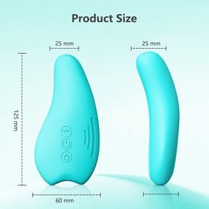 Massageador de mama de silicone portátil 2 em 1 Aquecimento Vibração Características Massageador de lactação elétrica para alívio da dor Amamentação - Product Image 6