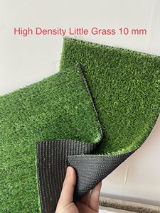 Erba Artificiale <span class=keywords><strong>Verde</strong></span> 10mm ad Alta Densità 52.500 63.000, Prato Sintetico 2x25m 4x25m - Product Image 2