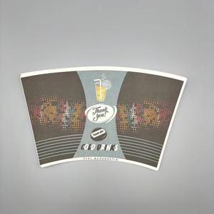 Gobelet en carton alimentaire simple face enduit de PE, impression flexographique, modèle pour boissons et collations, vente en gros - Product Image 6