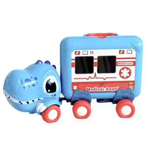 Set Gioco di Ruolo per Bambini con Camion Dinosauri Medico Portatile, Strumenti da Dottore e <span class=keywords><strong>Auto</strong></span> Dinosauro - Product Image 2