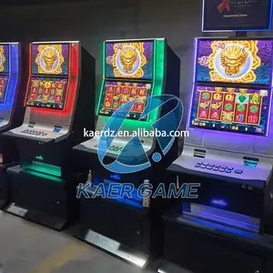 Amerika beliebt 23 Zoll helix Doppelbildschirm Unterhaltung Arcade-Spielmaschine Duo Fu Duo Cai-Gold