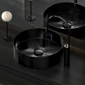 <span class=keywords><strong>Lavabo</strong></span> de Encimera de Acero Inoxidable de Alta Calidad, <span class=keywords><strong>Lavabo</strong></span> <span class=keywords><strong>Circular</strong></span> Integrado, <span class=keywords><strong>Lavabo</strong></span> con Proceso de Fabricación Personalizado de Fábrica - Product Image 4