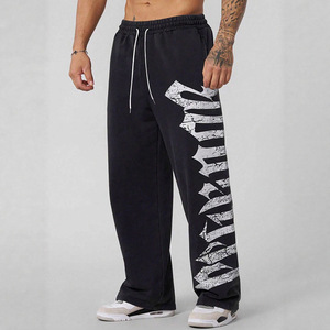 <span class=keywords><strong>Pantalon</strong></span> de sport pour <span class=keywords><strong>homme</strong></span> King Mcgreen, nouvelle collection été, imprimé, décontracté, taille mi-haute, fitness, streetwear, loisirs, coupe droite, tissu épais - Product Image 2