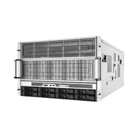 Server GPU 8 kartu yang dipasang di rak 7U cocok untuk server AI artificial intelligence, inferensi model besar, gaming cloud