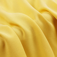 Tissu en crêpe de soie pure Jianhong aux couleurs personnalisables, 100% soie de mûrier pour robe de mariée