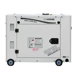 Hiearns-generador diésel refrigerado por aire para uso doméstico, salida de 5kva, precio