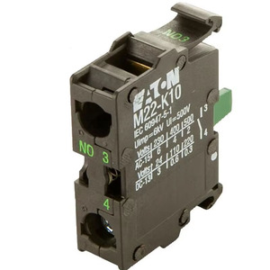 Elemento de contacto accesorio <span class=keywords><strong>M22</strong></span> serie 216377 m22k10 EATON nuevo y 100% marca Original - Product Image 1