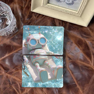 Superior INS Look PU Beau cahier idéal pour l'apprentissage au bureau et les cadeaux de vacances avec <span class=keywords><strong>robot</strong></span> à motifs floraux sur Floa - Product Image 1