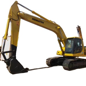 Excavatrice sur chenilles d'occasion PC200-6 Komatsu en bon état Conception originale avec composants fiables de boîte de vitesses de pompe moteur - Product Image 1