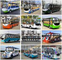 Bus électrique Nouvelle voiture buggy touristique 14 places grand espace pour le transport touristique spécial à vendre