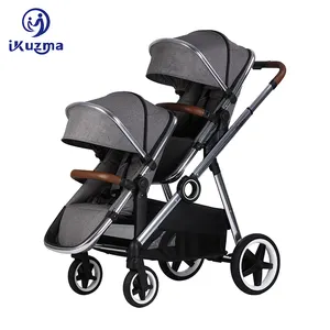 En gros Pas Cher Prix Triple Pliant De Luxe Bébé Poussette Double Twin