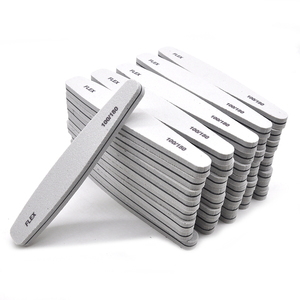 100/180 Grit Grey Sanding <span class=keywords><strong>Buffer</strong></span> Block Limas de <span class=keywords><strong>uñas</strong></span> y tampones de pedicura Herramientas de manicura Suministros de <span class=keywords><strong>uñas</strong></span> acrílicas - Product Image 3