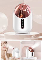 Dispositivo de hidratación de la piel para el hogar SPA facial Máquina de vapor facial portátil caliente y fría 2 en 1 Nano Ionic Steam