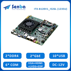 ITX-B120V1_I526L 2 Lan Itx <b>Motherboard</b> Core I5-1235U 2x DDR4 M.2 SSD HD2.0 Support 4K Single Board <b>Computer</b> Model ITX-B120V1_I52 - Product Image 5