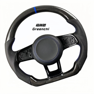 Utilisé pour Volkswagen <span class=keywords><strong>Golf</strong></span> 5/<span class=keywords><strong>7</strong></span> GTI MK7 Polo Passat CC R-Line Volant en fibre de carbone modifié - Product Image 4