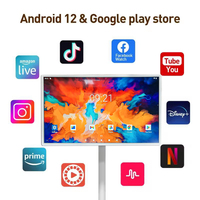 Pantalla LCD Táctil Interactiva Android HD de 24/27/32 Pulgadas, Batería de 6H/9H, Soporte, Interfaz Serial USB, TV Portátil Inteligente Inalámbrica Usada