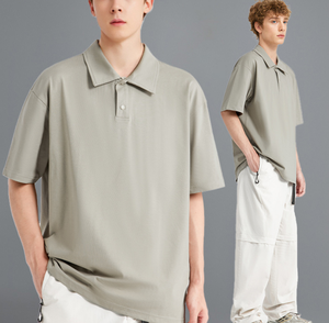 T-shirt <span class=keywords><strong>Polo</strong></span> da uomo con logo personalizzato a manica corta primavera estate nuova ampia UPF50 + protezione solare Coolmax colletto <span class=keywords><strong>Unisex</strong></span> <span class=keywords><strong>Unisex</strong></span> - Product Image 1