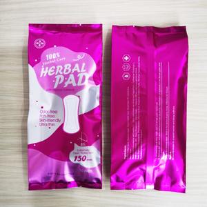 Prof.Ding RTS/OEM Großhandel Kräuter Wingless <span class=keywords><strong>Pads</strong></span> Yoni Damen binden Baumwolle Detox Anti-Juckreiz Entfernen Sie Geruch Kräuter Panty Liner - Product Image 3