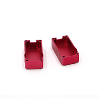 Boîtier de servo en aluminium usiné CNC de précision pour bras robotique de modèle RC, type fraisage, usinage sur mesure selon dessin