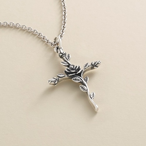 Breloques en argent sterling S925 sur le thème de James Avery : Boule disco, Rouge à lèvres, Maison en pain d'épices, Cérémonie de remise des diplômes et Croix - Product Image 2