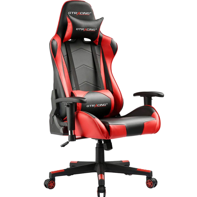 High Quality Comfortable Ergonomic Reclining Leather PC Gaming Chair Modern Revolving Budget-Friendly Office Computer Chair