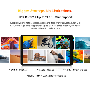 Blackview LINK 2 Tablet PC de 8.68 Pulgadas, 4+128GB, 4G, 5000mAh, 8MP, Doble SIM, Android 15 con IA, Funda Protectora y Protector de Pantalla para Adultos - Product Image 4