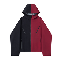 Maßgefertigte Nylon-Taslan-Jacke mit Wasserreaktivität, Wasserdicht, Vollständig Versiegelte Nähte, Outdoor-Hydrochromic-Jacke