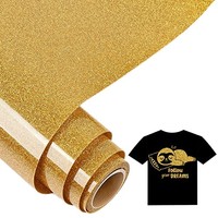 Vinilo Brillante PU Glitter Easycut Easyweed, Vinilo Brillante Rosa para Cricut Plotter, para Impresión en Ropa, Gorras y Pantalones