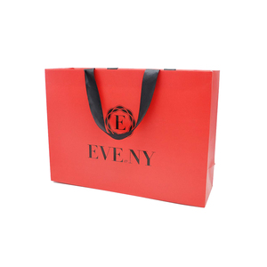Factory Supply Customized Portable <b>Designer</b> Boutique Shopping Paper <b>Bag</b> with Your Own Logo - Product Image 3