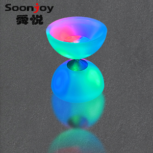 Juguete deportivo <span class=keywords><strong>Diabolo</strong></span> fijo luminoso LED de alta calidad <span class=keywords><strong>malabares</strong></span> yoyo chino - Product Image 1