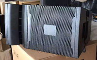 Système de sonorisation extérieur de haute qualité avec enceinte Line Array simple de 12 pouces et caisson de basses de 18 pouces pour les spectacles sur scène