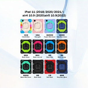 Étui antichoc robuste pour <span class=keywords><strong>iPad</strong></span> Pro 11 pouces <span class=keywords><strong>2022</strong></span> 2021 2020 2018 et pour <span class=keywords><strong>iPad</strong></span> <span class=keywords><strong>Air</strong></span> 5 <span class=keywords><strong>Air</strong></span> 4 10,9 pouces - Product Image 1