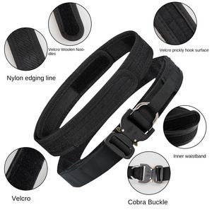 1.5-Inch <b>Steel</b> & Nylon Tactical MOLLE Belt with Inner Belt and Non-Slip Pad 2-in-1 <b>Quick</b>-Release System 6x - Product Image 3