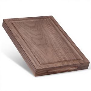 Planche à découper en bois épais avec finition soignée, écologique, antibactérienne, compatible lave-vaisselle, pour chefs professionnels et usage domestique en cuisine - Product Image 1
