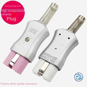 ปลั๊กอัลลอยด์ทนความร้อนสูง, วงแหวนทำความร้อน, ปลั๊กเตาไฟฟ้าเซรามิก, ปลั๊กซ็อกเก็ตอุตสาหกรรมทนความร้อนสูง - Product Image 3