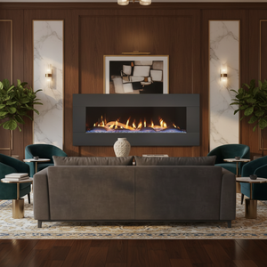 <span class=keywords><strong>Chimenea</strong></span> de <span class=keywords><strong>Gas</strong></span> <span class=keywords><strong>Empotrada</strong></span> de Lujo para Proyectos, Combustión sin Humo, Control Remoto Inteligente para Renovación de Villas y Casas de Huéspedes - Product Image 5