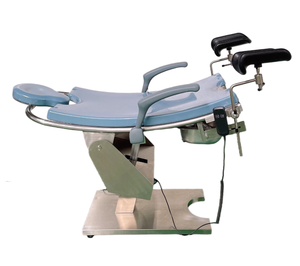 Mesa de Exploración Ginecológica Eléctrica Multifuncional, Cama de Examen Obstétrico con Estribos para Clínica Ginecológica y <span class=keywords><strong>Hospital</strong></span> - Product Image 1